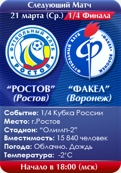 1/4 Кубка России